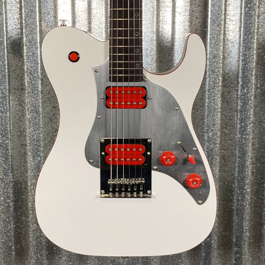 Westcreek Guitars TT-50KS T Style Dual Humbucker Guitar White #0079 Used