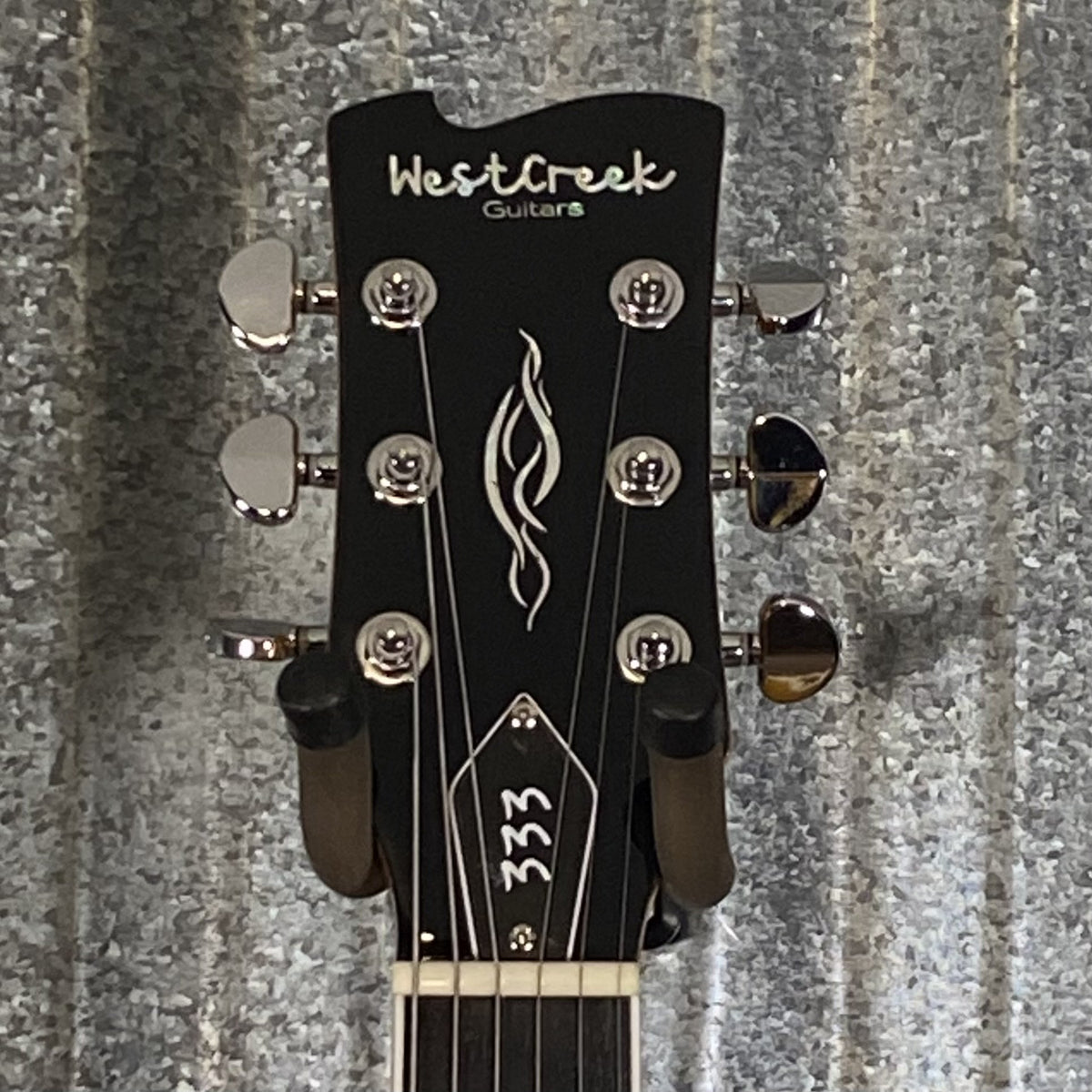 Westcreek Guitars 333 Semi Hollow Body Double Cutaway Gold #0106  Used