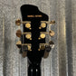 Westcreek Guitars Mirage T Bird Style Dual Humbucker Guitar Black #0081 Used