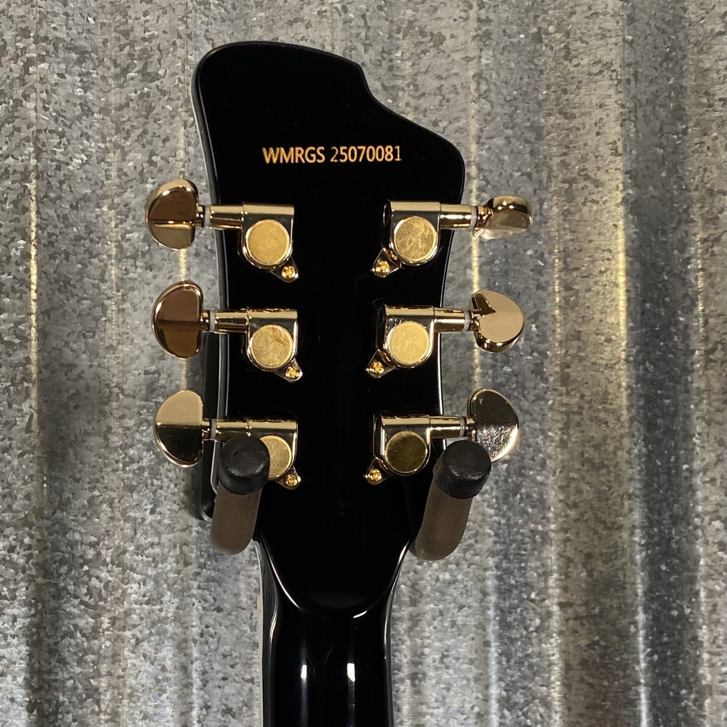 Westcreek Guitars Mirage T Bird Style Dual Humbucker Guitar Black #0081 Used