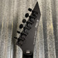 ESP LTD M-201HT Hard Tail Black Satin Guitar M201HTBLKS #7202 Used