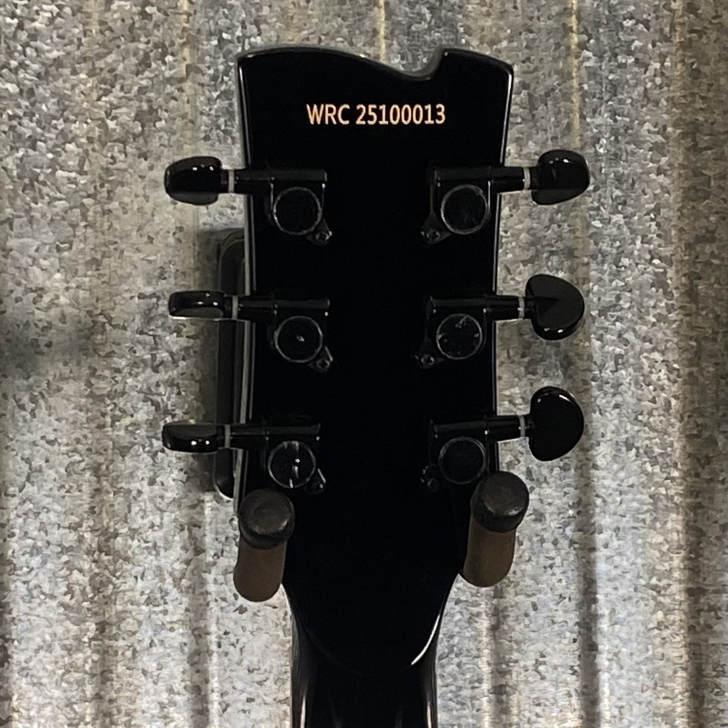 Westcreek Guitars Racer SG Offset Style Black Red Stripe #0013 Used