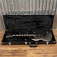 ESP LTD Viper-1000 Evertune Charcoal Metallic Satin EMG Guitar & Case #1512 Used