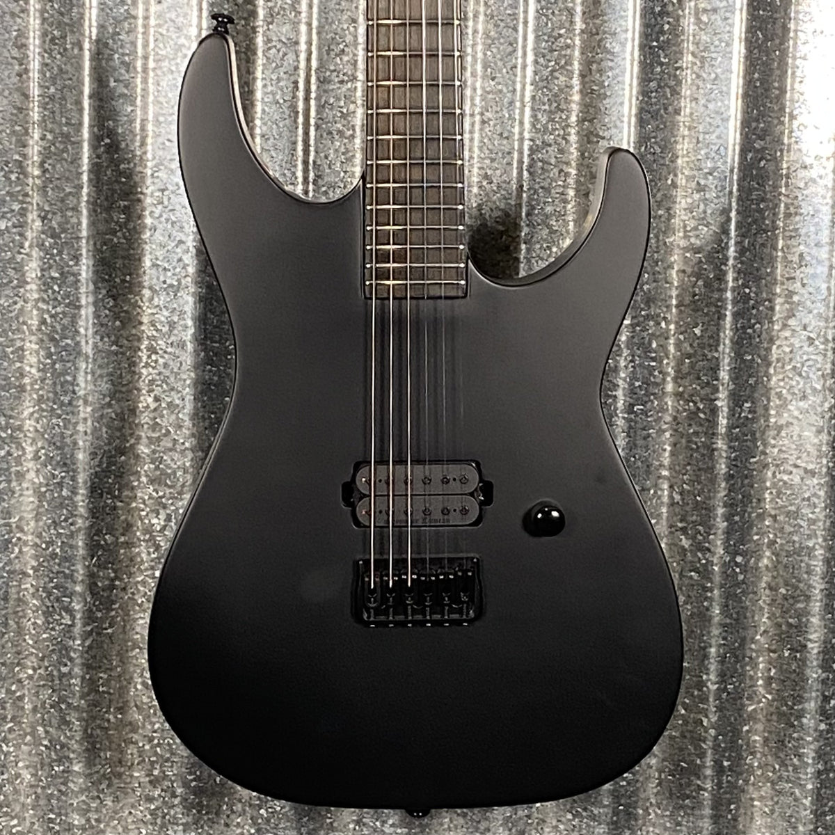 ESP LTD M-HT Black Metal Hard Tail Black Satin Guitar MHTBKMBLKS #1924 Used