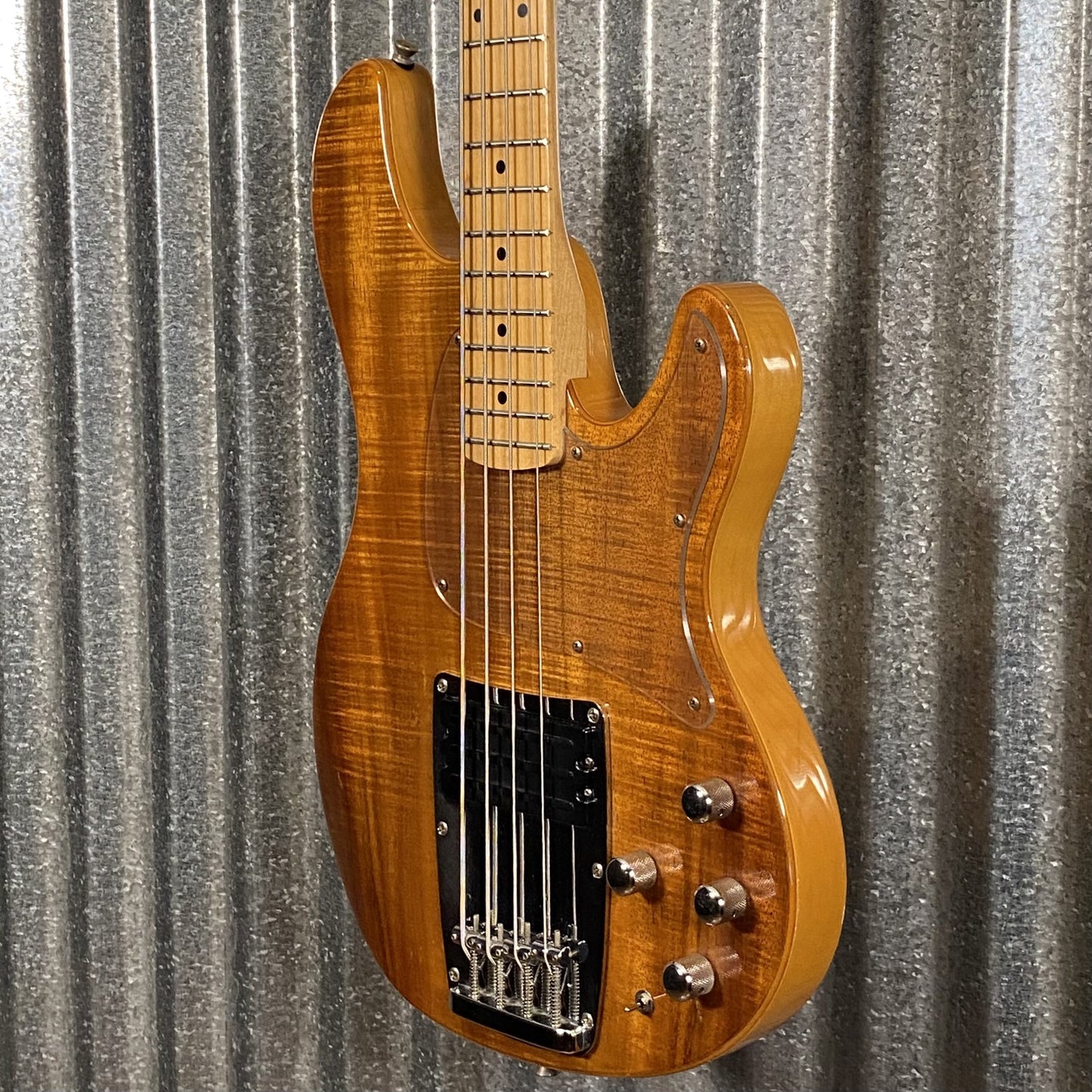 Ibanez ATK 500 4 String Bass Flame Koa Japan #9798 Used