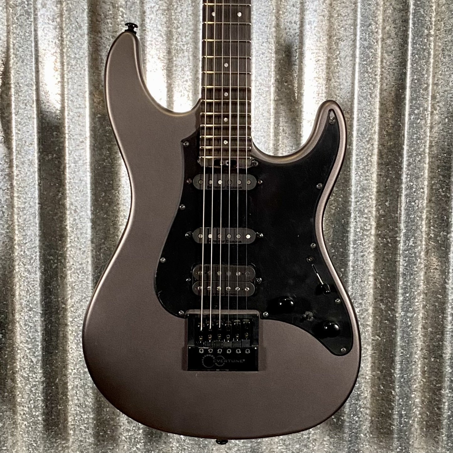 ESP LTD SN-1000 Evertune Charcoal Metallic Satin Guitar & Case #0194 Used