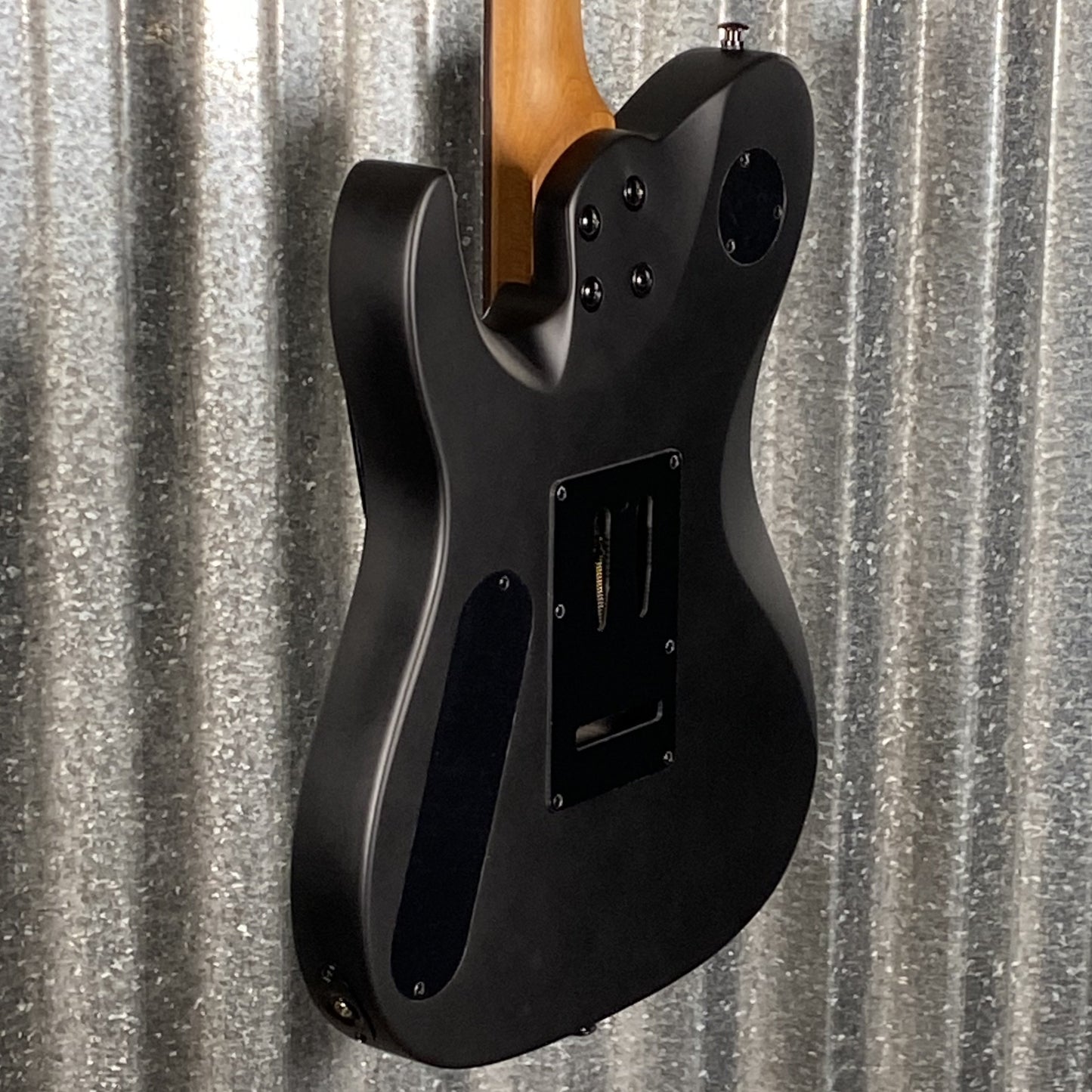 Westcreek Guitars Helyx T Style Dual Humbucker Black Guitar #0142 Used