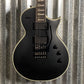 ESP LTD EC-1000 FR Floyd Rose Black Satin EMG Guitar & Case #1888 Used