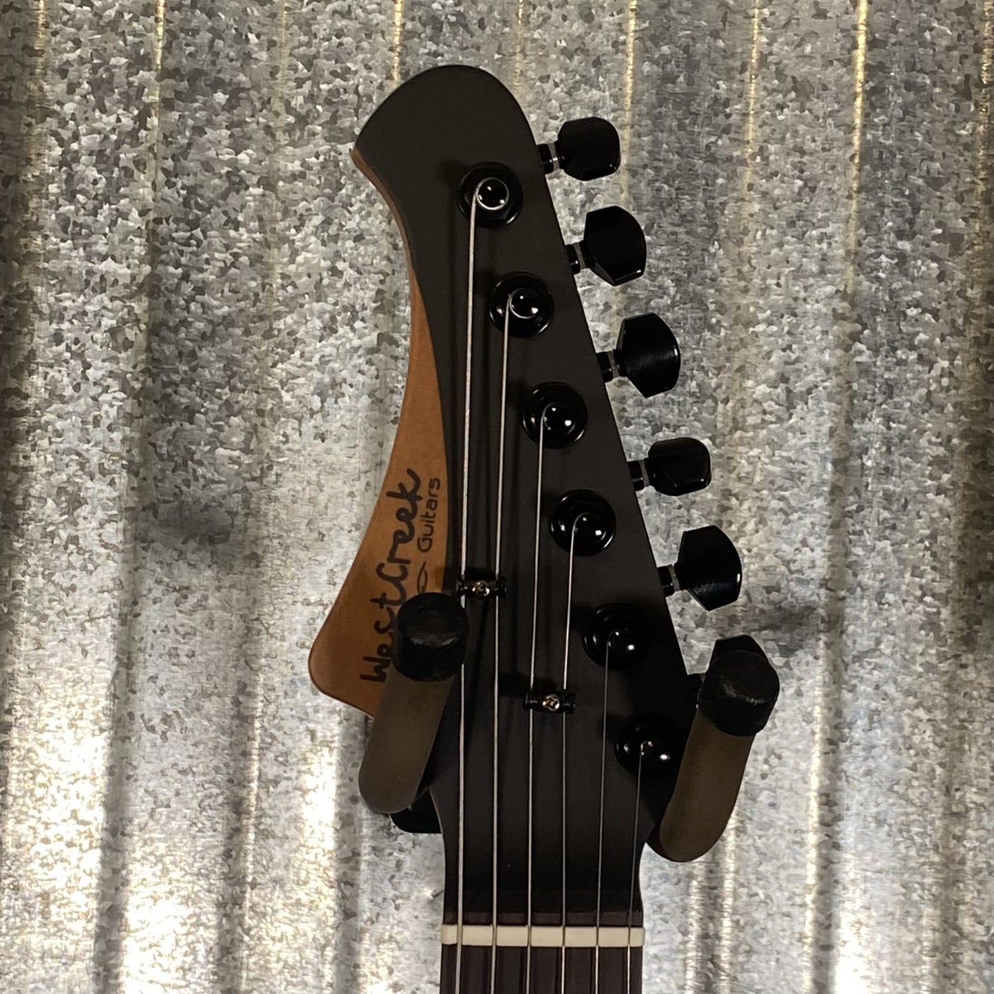 Westcreek Guitars Helyx T Style Dual Humbucker Black Guitar #0060 Used