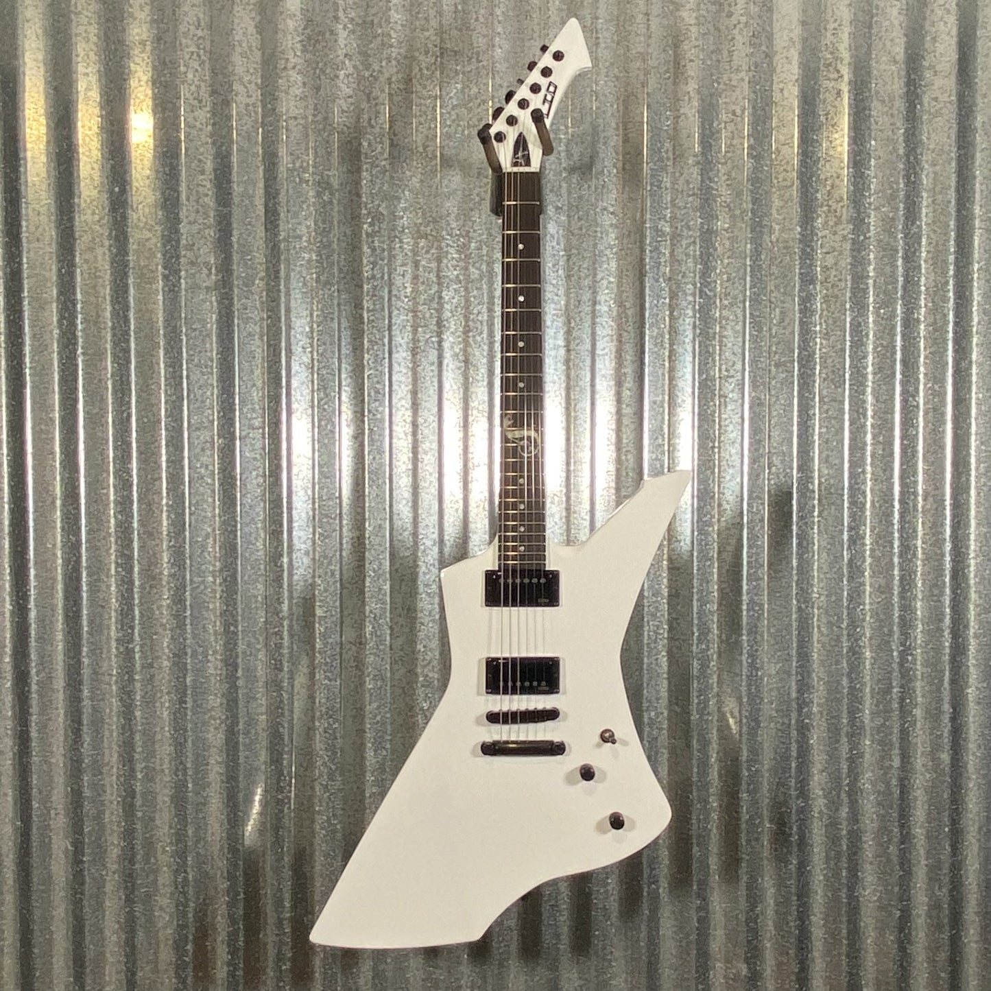 ESP LTD Snakebyte James Hetfield Snow White Guitar & Case #2876 Used