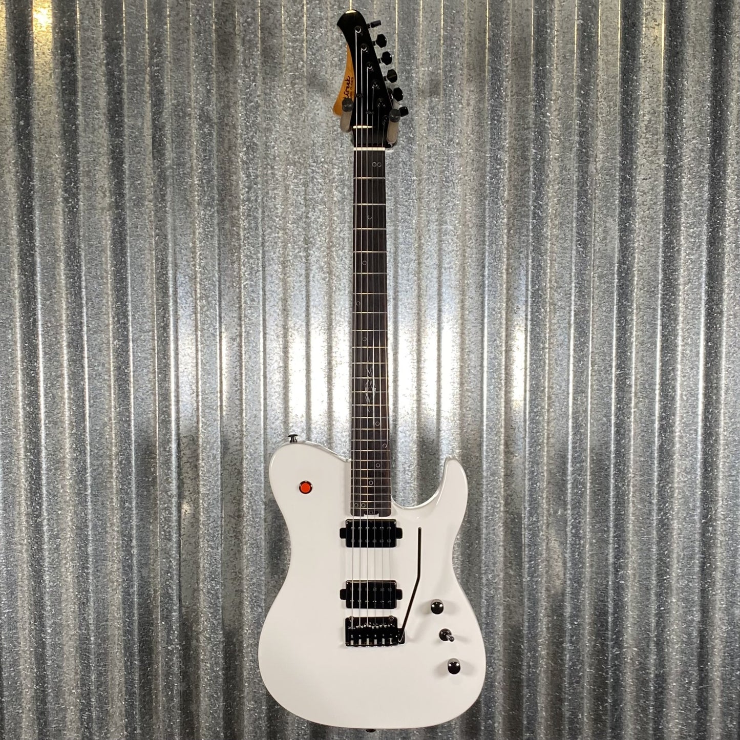 Westcreek Guitars Helyx T Style Dual Humbucker White Guitar #0087 Used