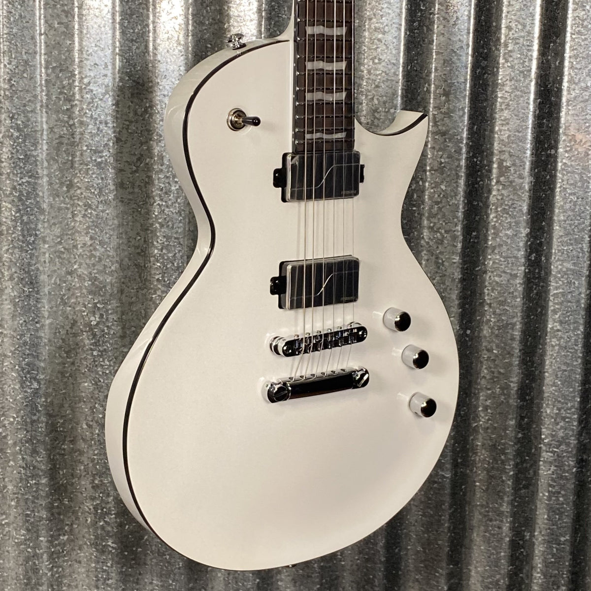 ESP LTD EC-1000 Pearl White Guitar EC1000PW #1095 Used
