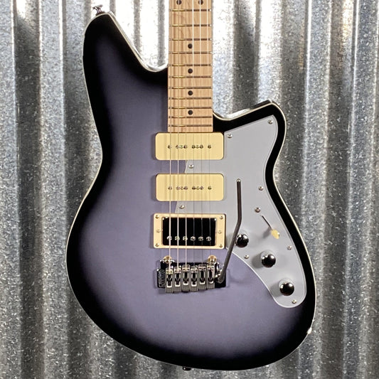 Reverend Six Gun HPP Periwinkle Burst Guitar #61658 Blem