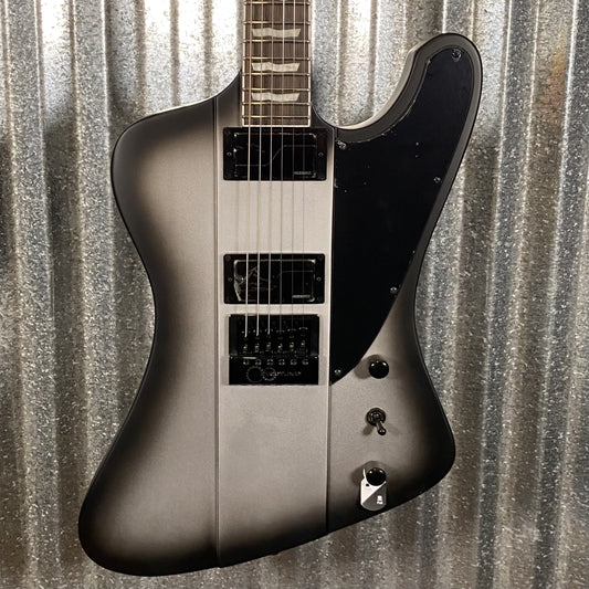 ESP LTD Phoenix-1000 Evertune Silver Burst Satin Guitar PHOENIX1000ETSSBS #1446 Used