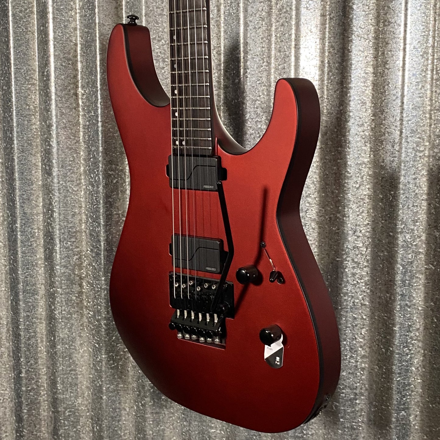 ESP LTD M-1000 Candy Apple Red Guitar & Case #0016 Used