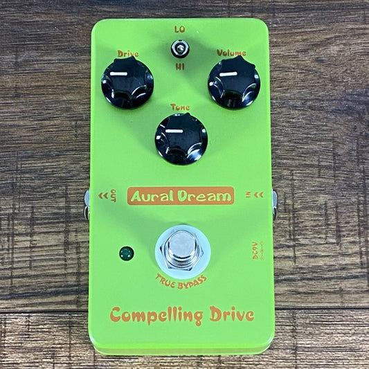 Aural Dream Compelling Drive Overdrive Guitar Effect Pedal Used