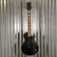 ESP LTD EC-257 7 String Black Satin Guitar & Case EC257BLKS #1038  Used