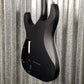 ESP LTD MH-1000NT Bold Binding Black Satin Guitar MH1000NTBBBLKS #0133 Used