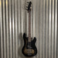 ESP LTD Surveyor 204DX Black Burst 4 String Bass #2051 Used