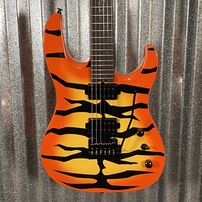 Westcreek Guitars Aetheris Superstrat Yellow Tiger Guitar #0042 Used