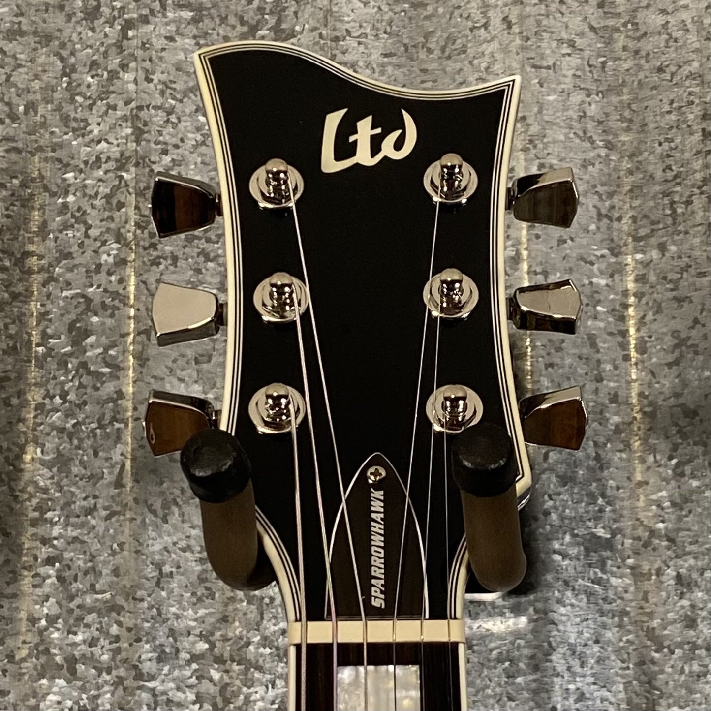 ESP LTD Sparrowhawk Bill Kelliher Vintage Silver Burst Guitar & Case SPARROWHAWKVSSB #3350 Used