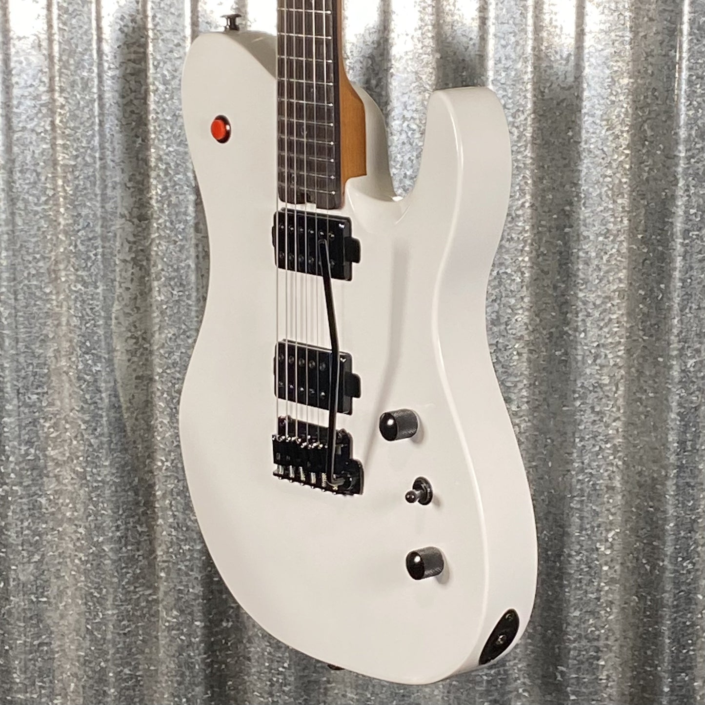 Westcreek Guitars Helyx T Style Dual Humbucker White Guitar #0169 Used