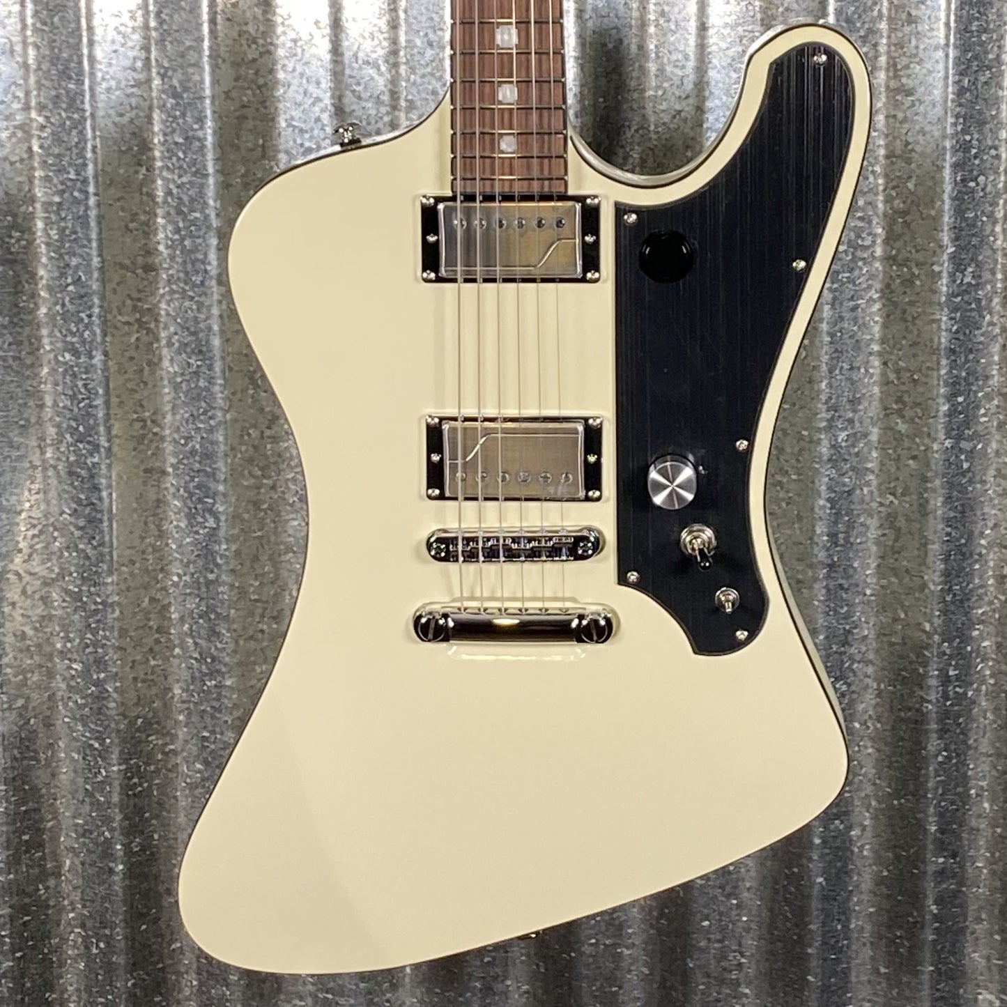 ESP LTD RZK-III Richard Z Kruspe Olympic White Guitar & Case RZKIIOW #0527 Used