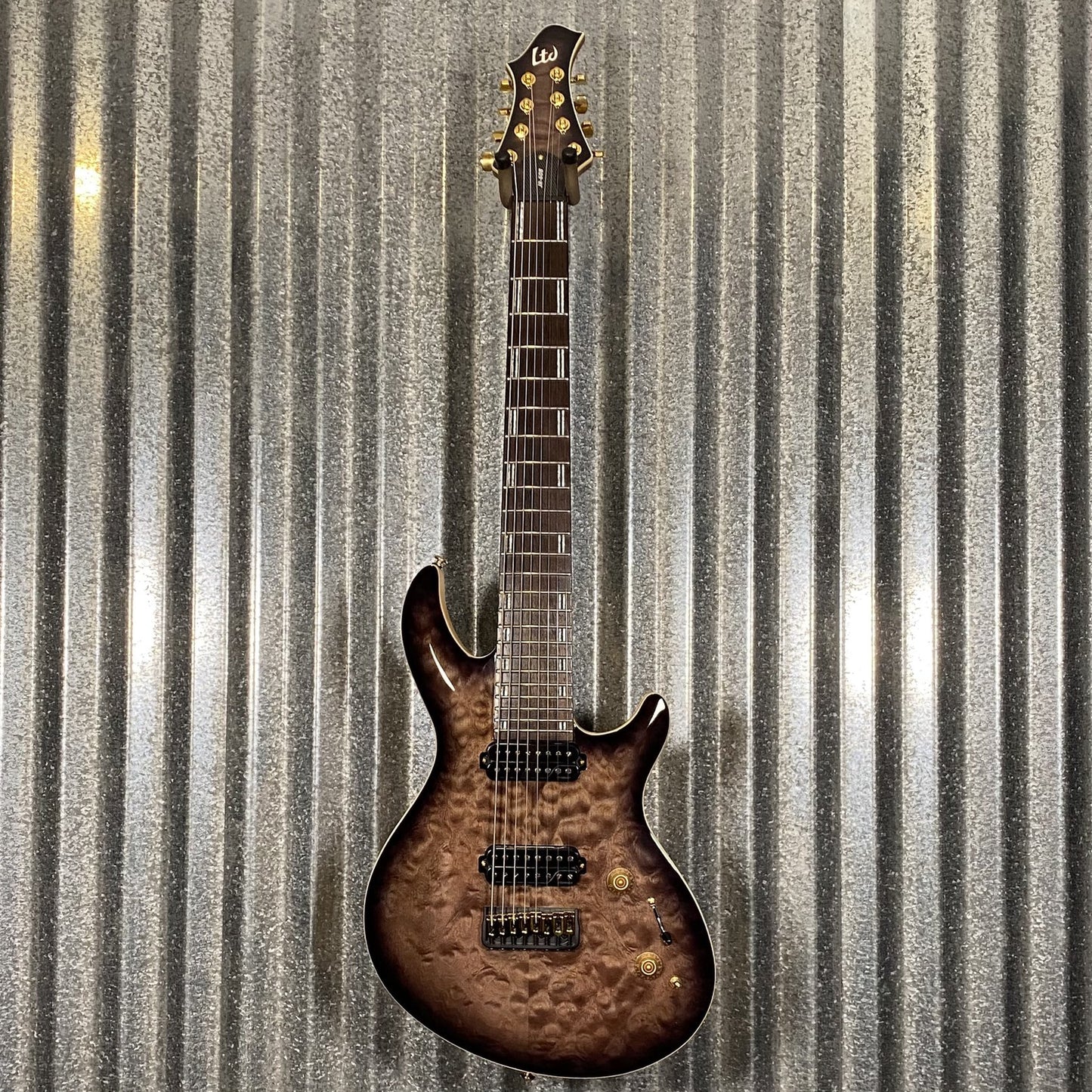 ESP LTD JR-608 Javier Reyes Faded Sunburst Guitar & Case #0630 Used