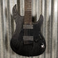 ESP LTD SN-1007B Hard Tail Black Blast Baritone Guitar & Case #0125 Used