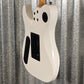 Westcreek Guitars Helyx T Style Dual Humbucker White Guitar #0087 Used