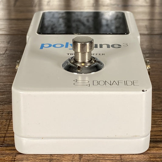 TC Electronic Polytune 3 Chromatic Tuner + BonaFide Buffer Guitar Effect Pedal Used