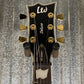 ESP LTD EC-1000T CMT Evertune Black Guitar EC1000TCTMETBLK #1240 Used