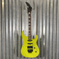 Applause GTX-23 Superstrat Neon Yellow Guitar 1980's Korea #9982 Used
