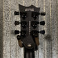 ESP LTD EC FR Black Metal Floyd Rose Black Satin Guitar & Case #1354 Used