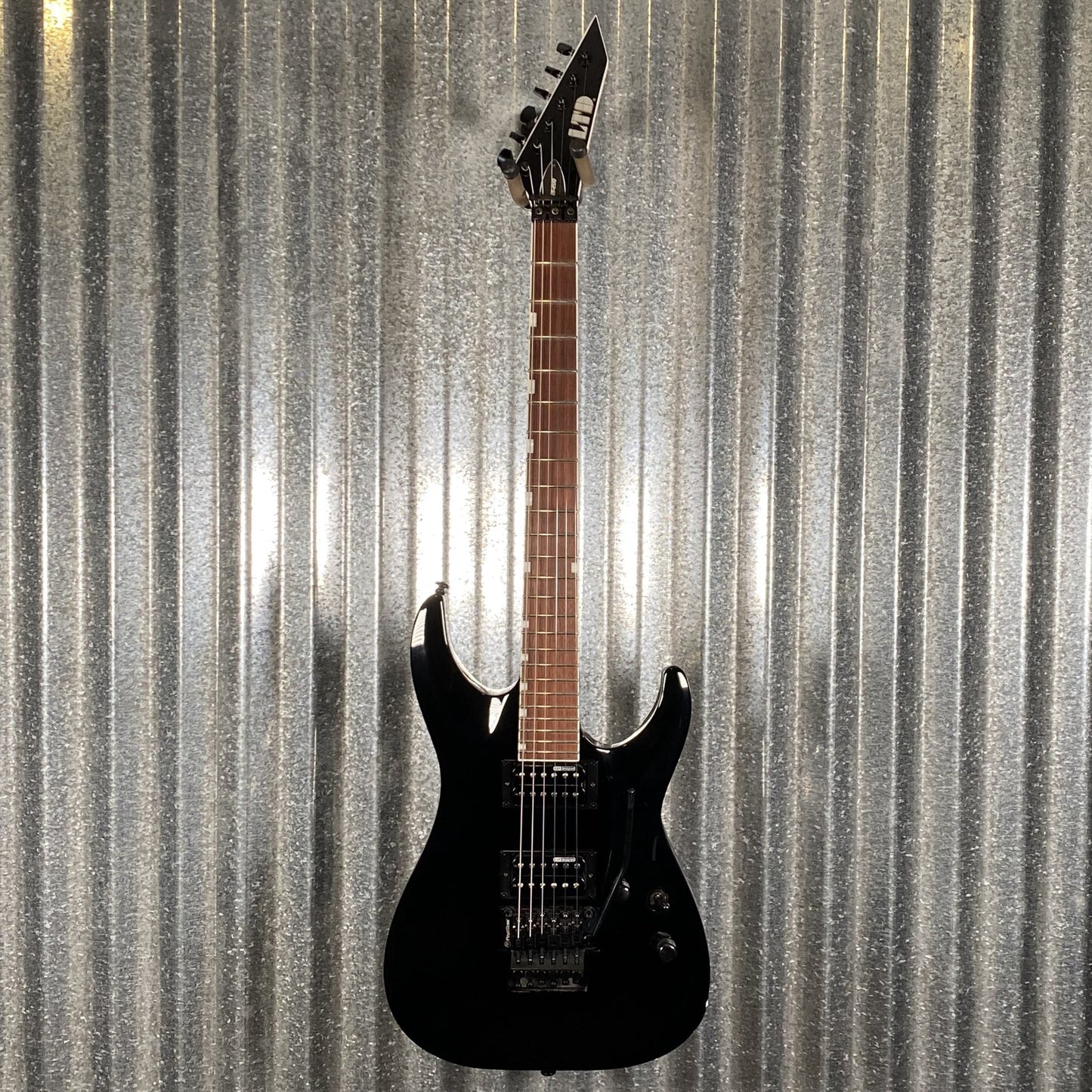 ESP LTD MH-200 Black Guitar MH200BLK #1070 Used
