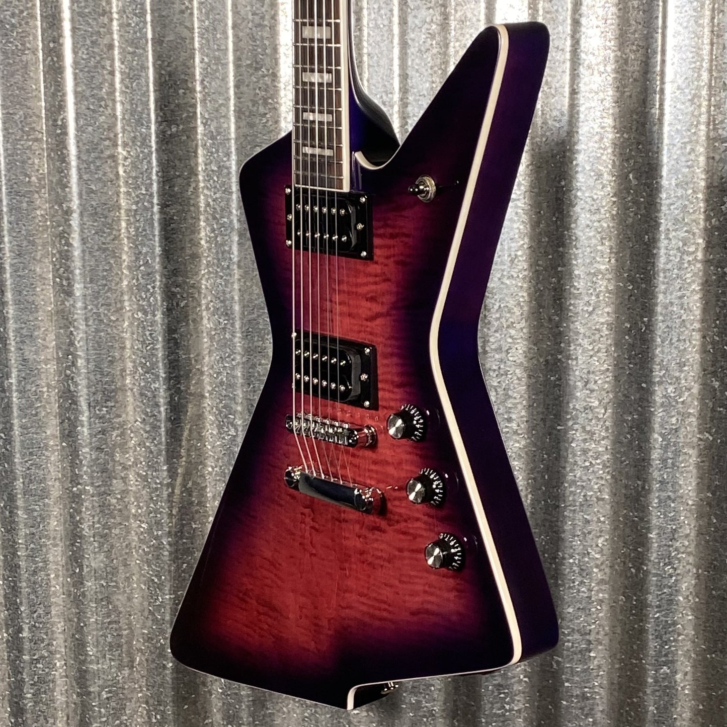 Westcreek Guitars Revenge Explorer Style Transparent Purple #0157 Used