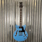 Westcreek Guitars 333 Semi Hollow Body Double Cutaway Blue #0011 Used