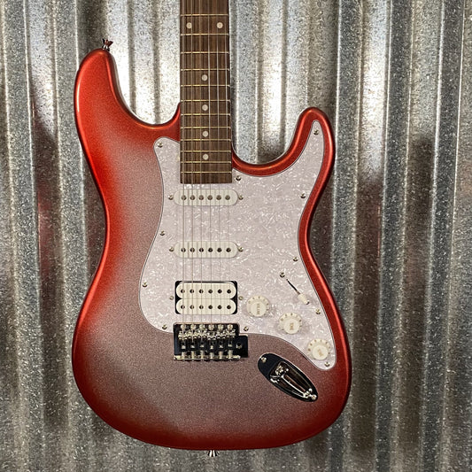 Musily MST-1 Strat Style HSS Guitar Candy Apple Redburst #060520260001 Used