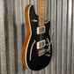 Reverend Kingbolt Air HH Black Sparkle Semi Hollow Guitar #70944