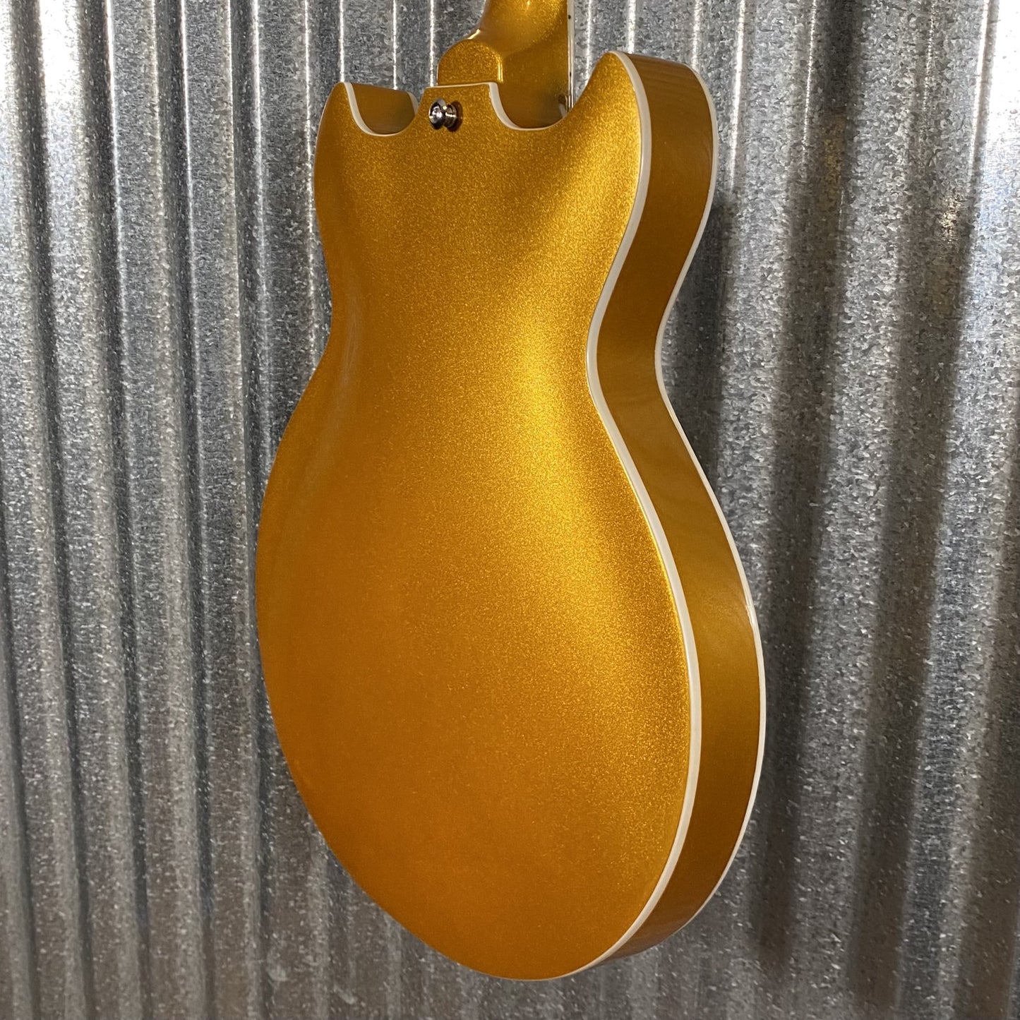 Westcreek Guitars 333 Semi Hollow Body Double Cutaway Gold #0138  Used