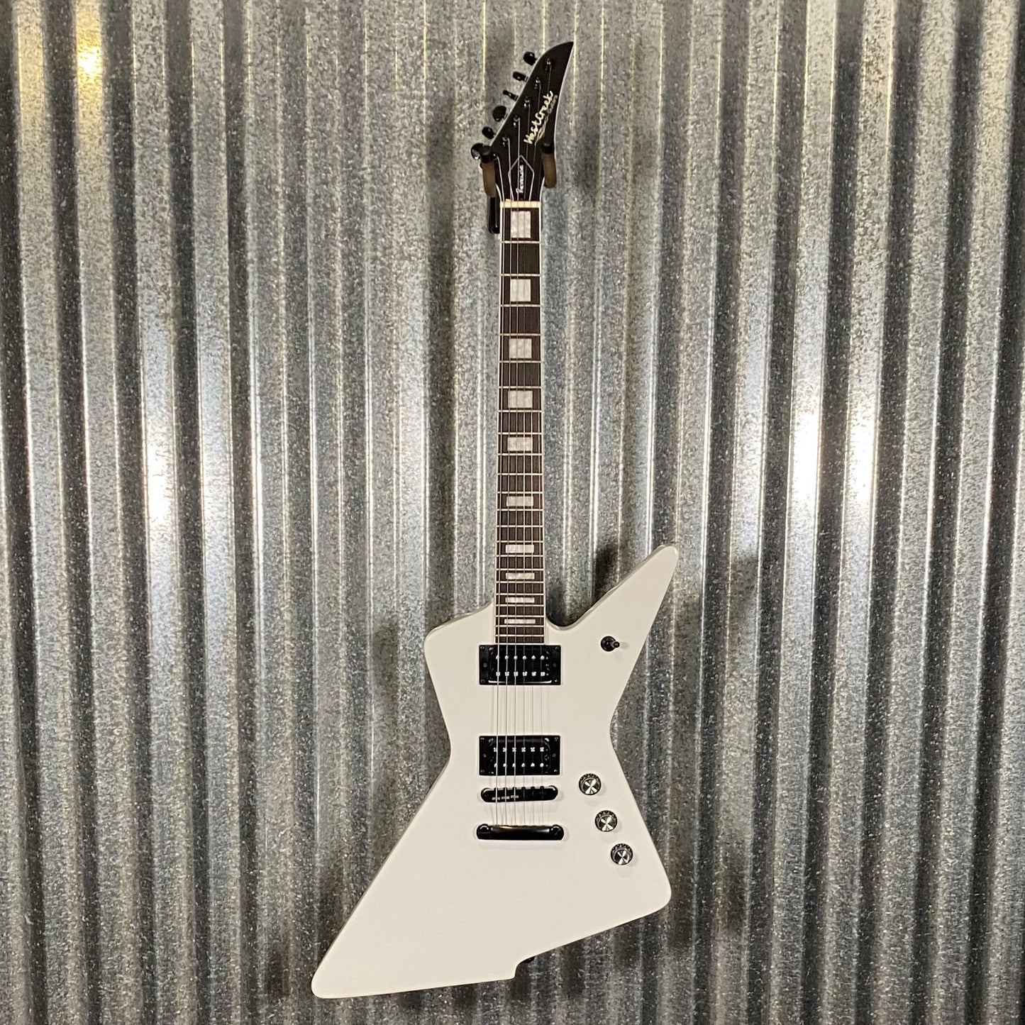 Westcreek Guitars Revenge Explorer Style White #0104 Used