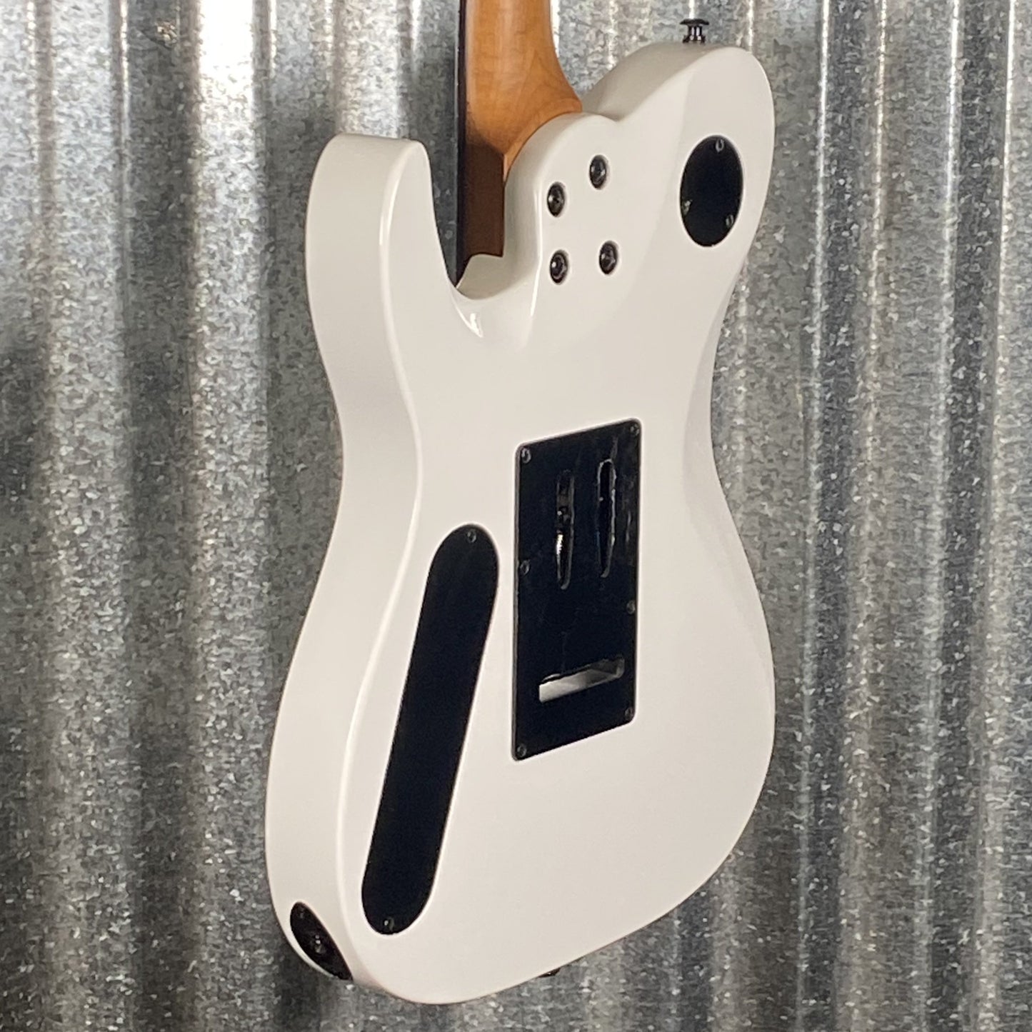 Westcreek Guitars Helyx T Style Dual Humbucker White Guitar #0177 Used
