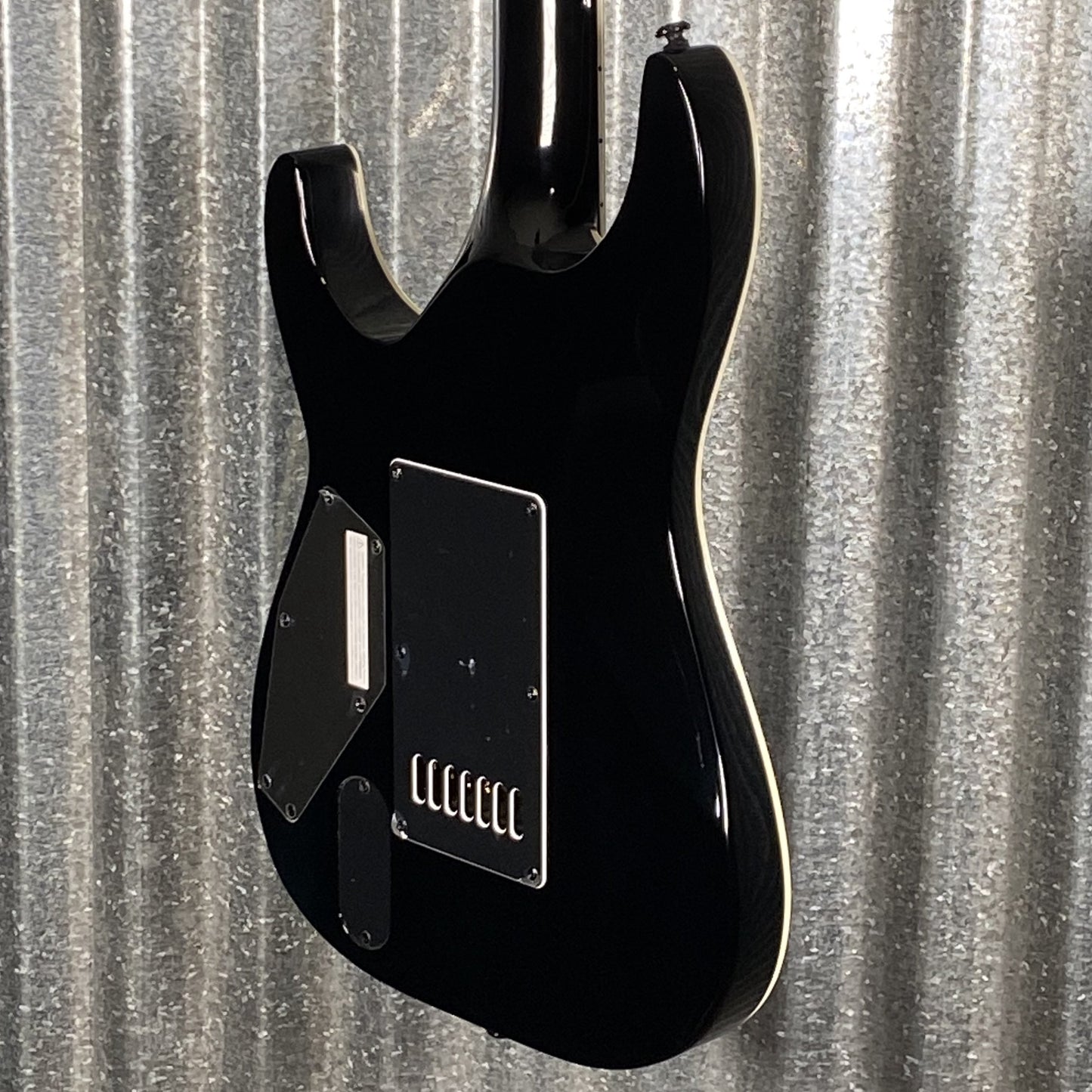 ESP LTD MH-1007 Evertune 7 String Black Guitar MH1007ETBLK #1187 Used