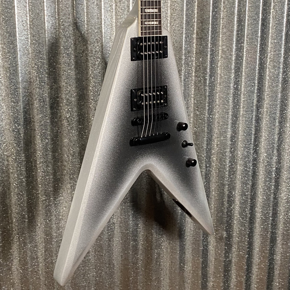 Westcreek Guitars Cerberus CB-1 V Silver Black #0016 Used
