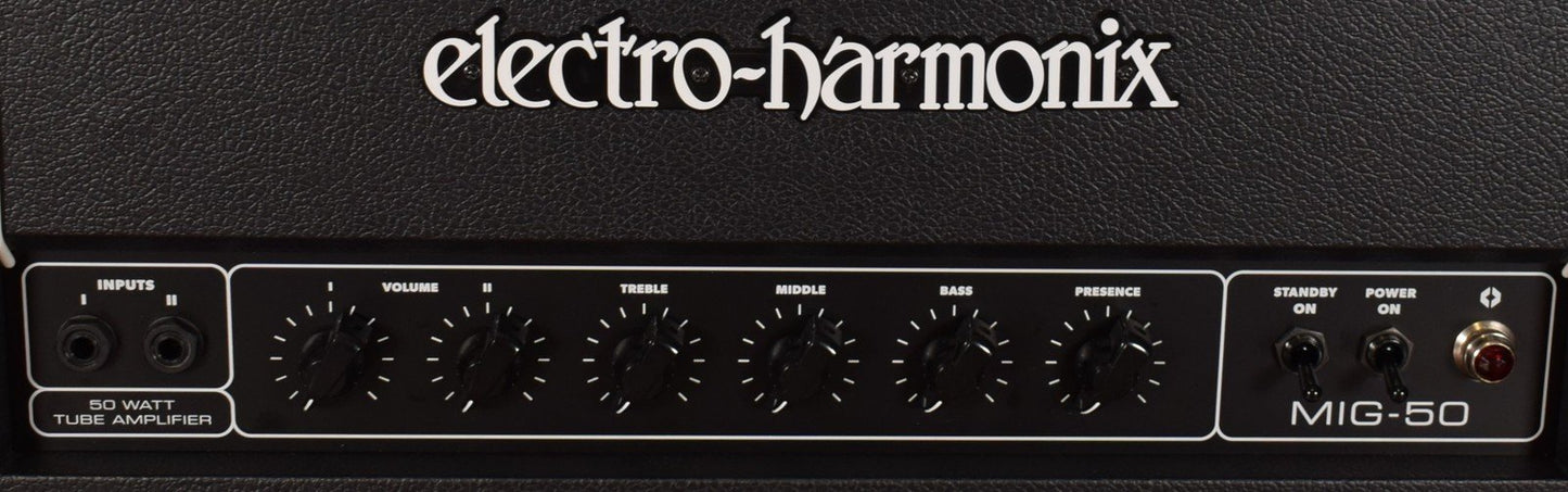 Electro-Harmonix MIG-50 Reissue Sovtek All Tube 50 Watt Guitar Amplifier MIG 50