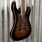 ESP LTD JM-II Josh Middleton Quilt Top Black Shadow Burst Guitar & Case JMIIQMBLKSHB #0859 Used