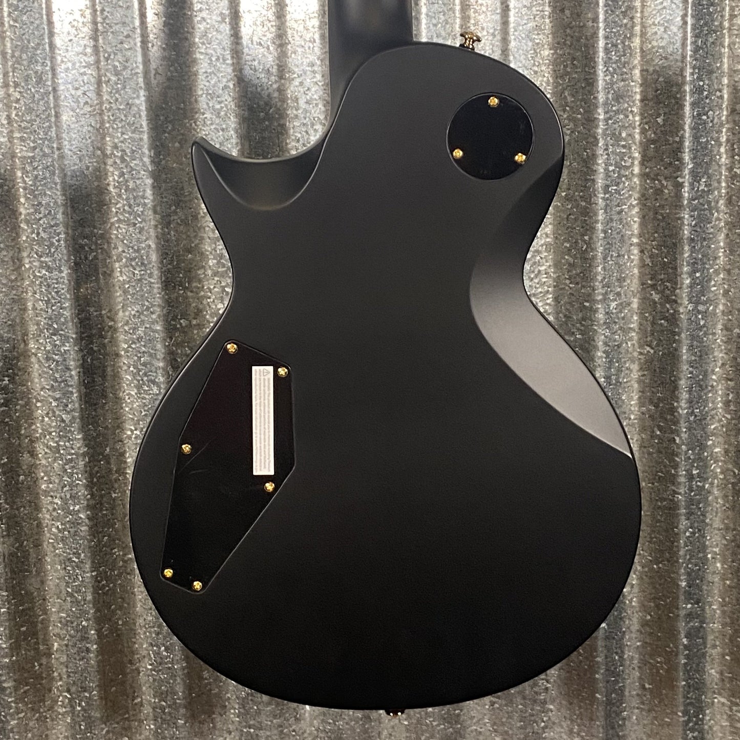 ESP LTD EC-1000 Vintage Black Seymour Duncan Guitar & Case #0674 Used