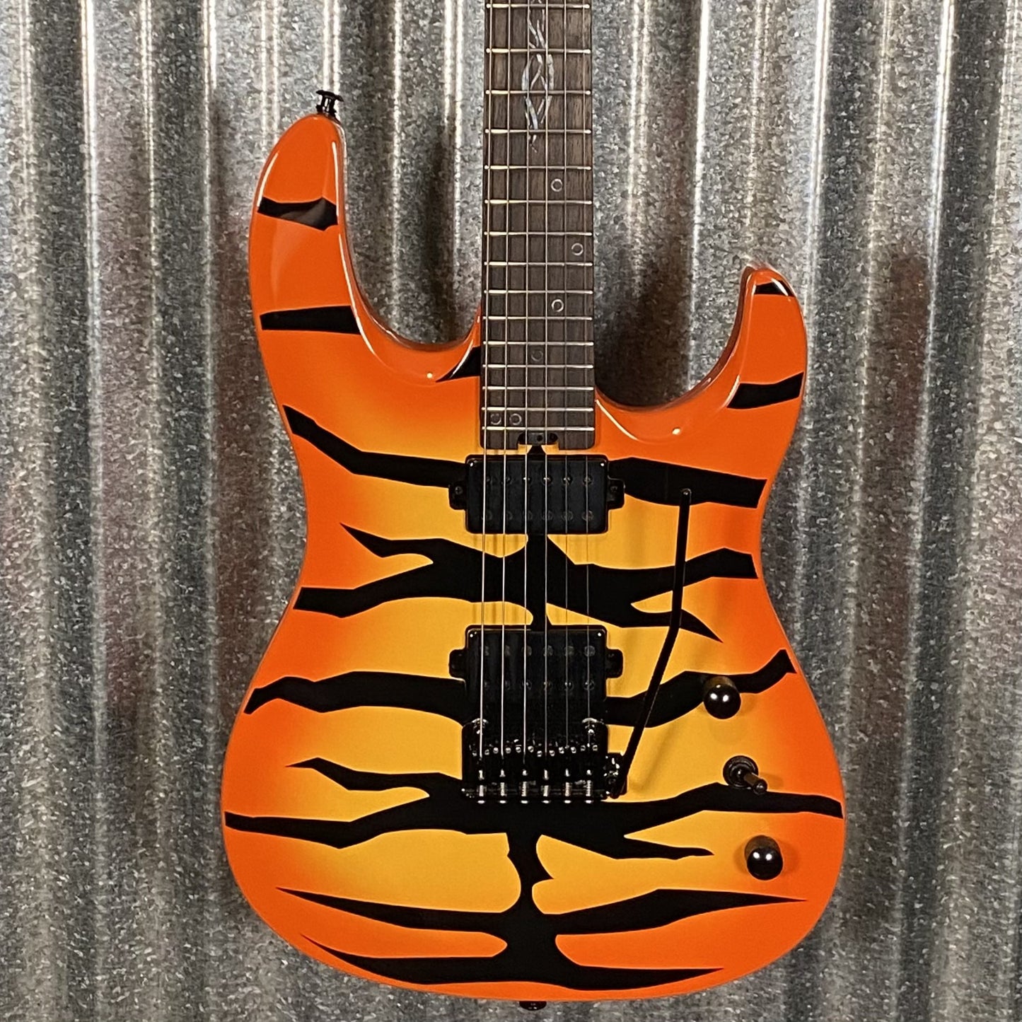 Westcreek Guitars Aetheris Superstrat Yellow Tiger Guitar #002700 Used