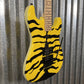 ESP LTD GL-200MT George Lynch Yellow Tiger Stripe Guitar #1496 Used