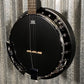 Ortega OBJ250-SBK Raven Black 5 String Banjo & Bag #0121